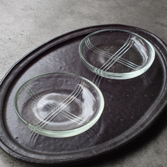 昭和ガラスミニ皿