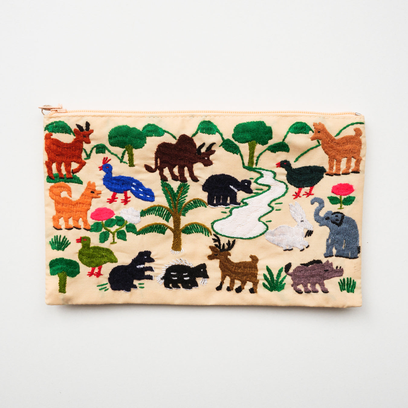 モン族手刺繍ポーチ(大)