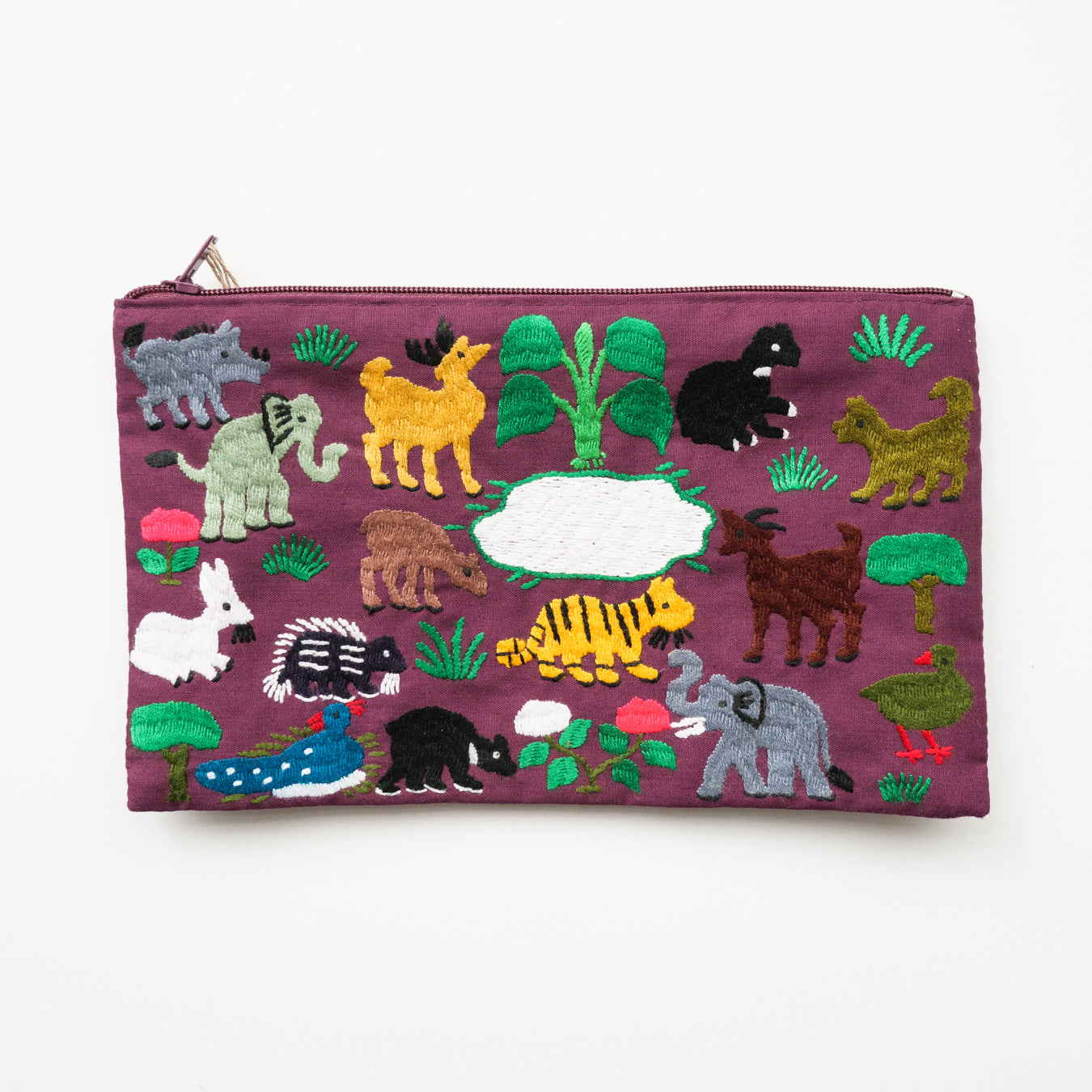 モン族手刺繍ポーチ(大)