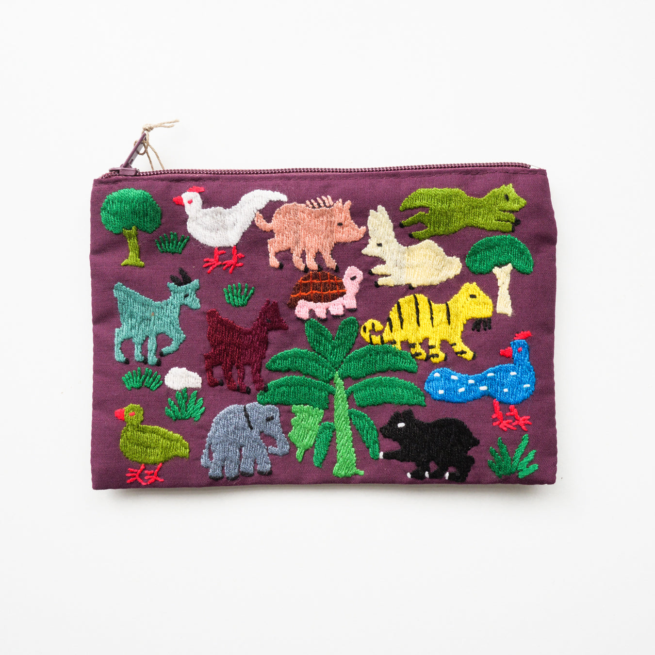 モン族手刺繍ポーチ(小)