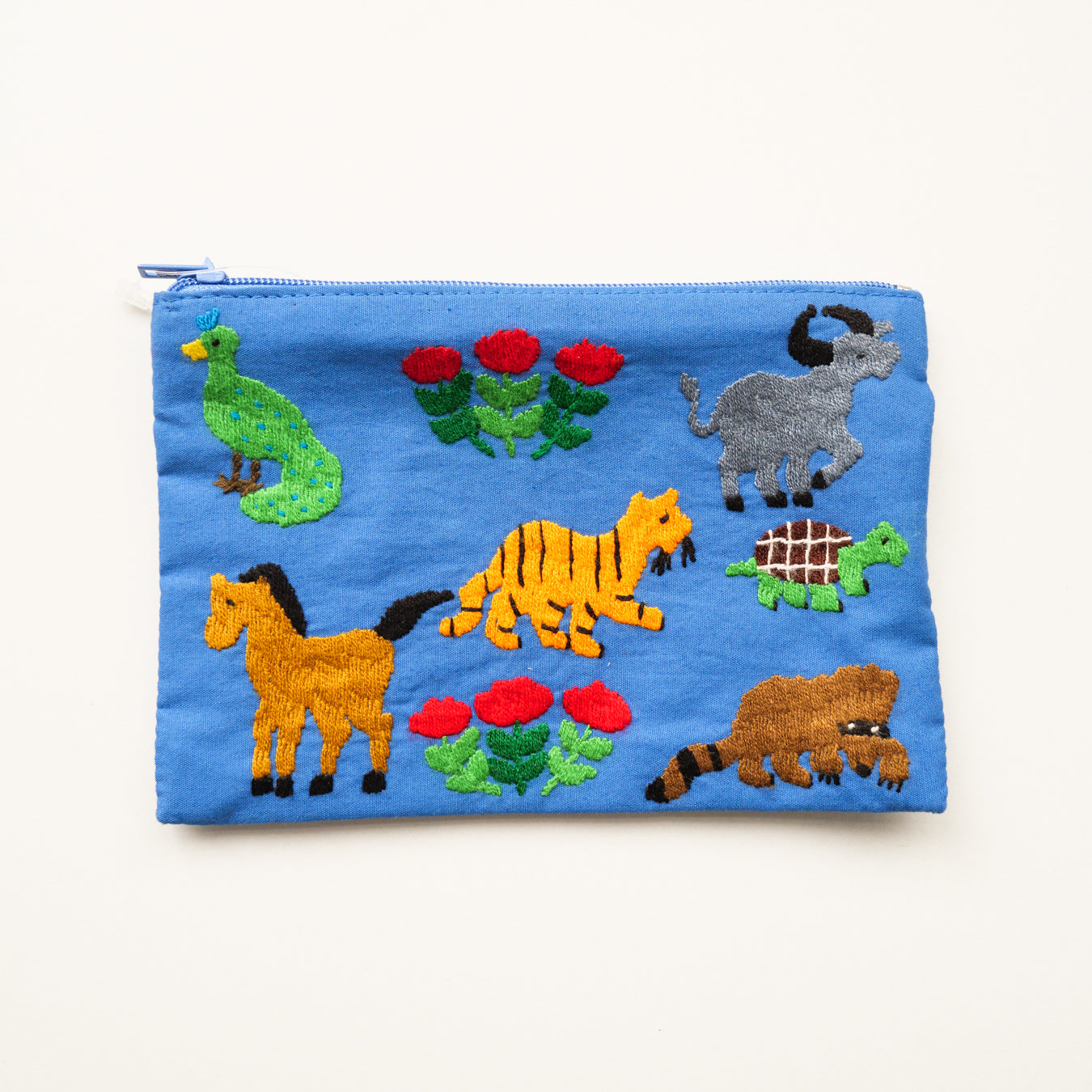 モン族手刺繍ポーチ (Thuadin シリーズ)