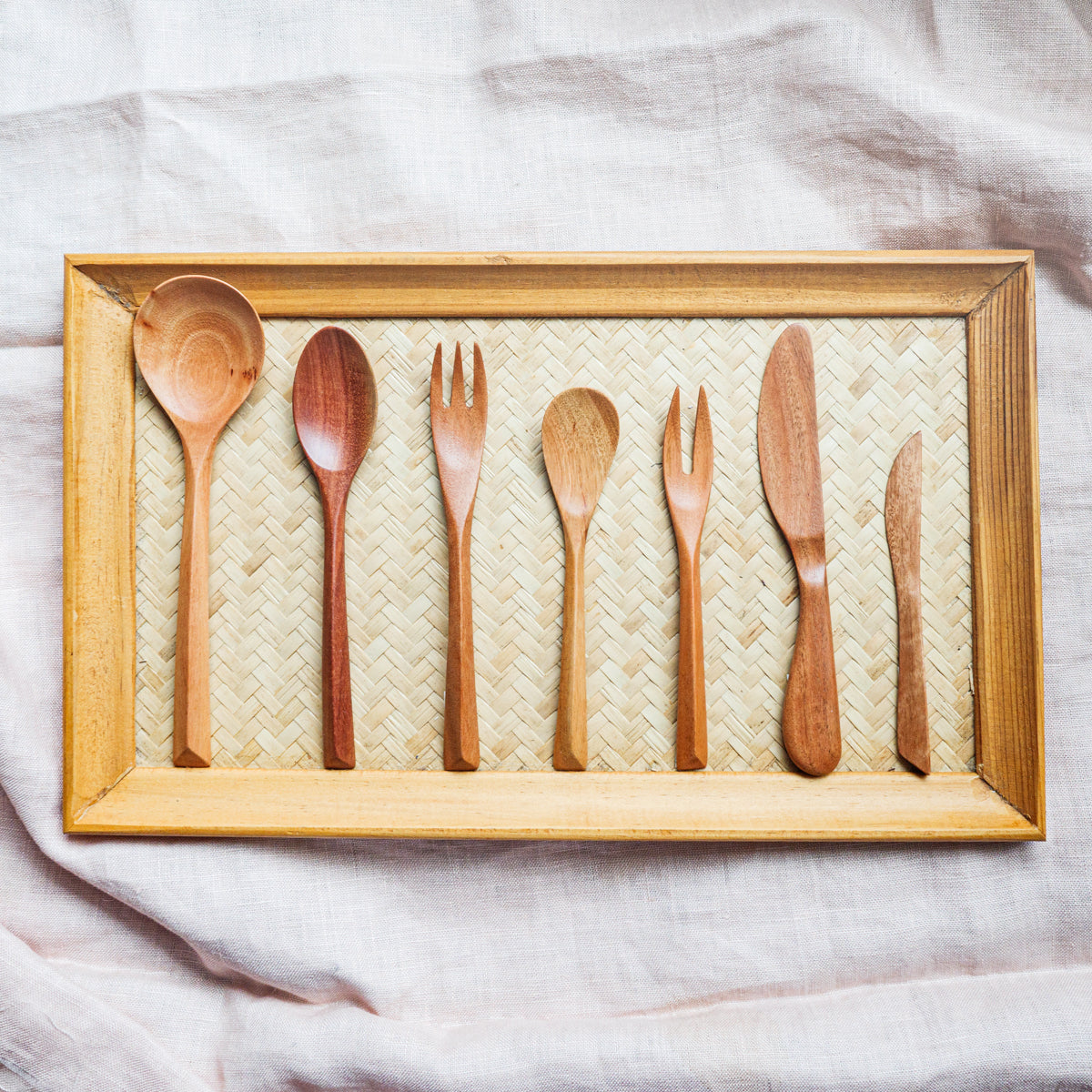 ユーカリ木カトラリー