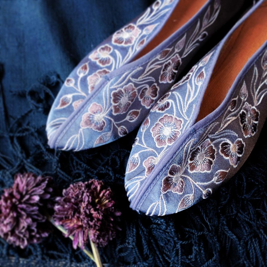 台湾刺繍靴(平劇シリーズ1)