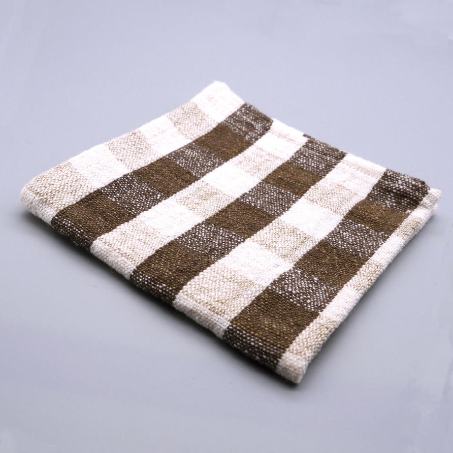 手紡ぎハンカチ