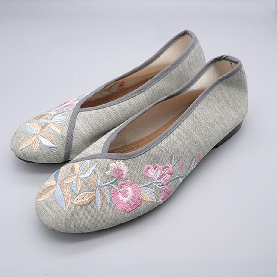 台湾刺繍靴(小花模様シリーズ)