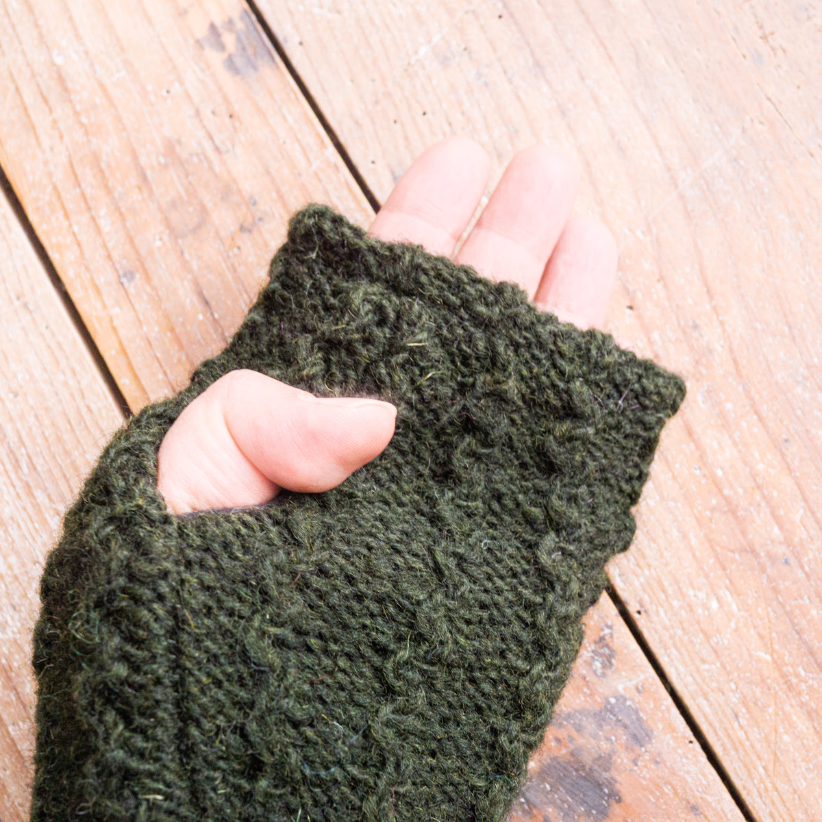 ウールアームウォーマー