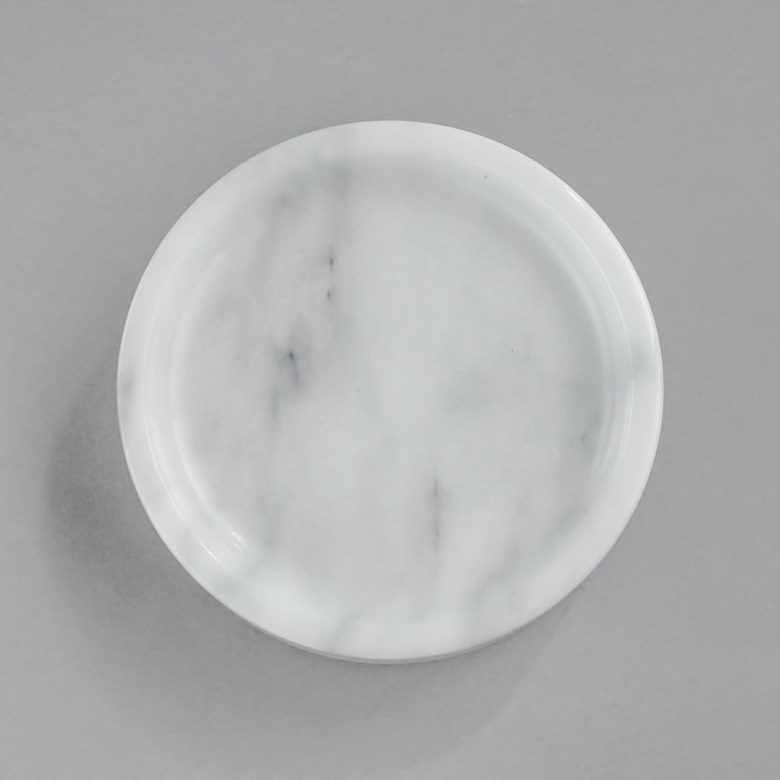 サークル浅型大理石トレイ