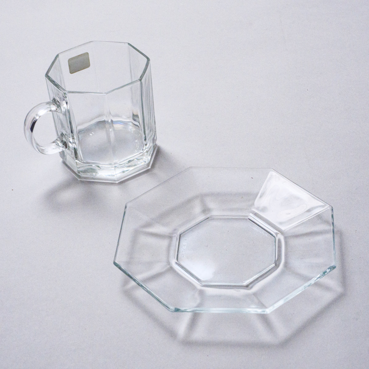 八角ティーカップ&ソーサー