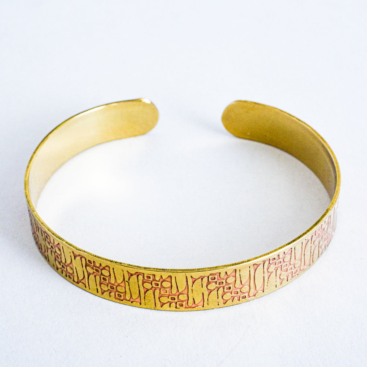 バティックブラスバングル