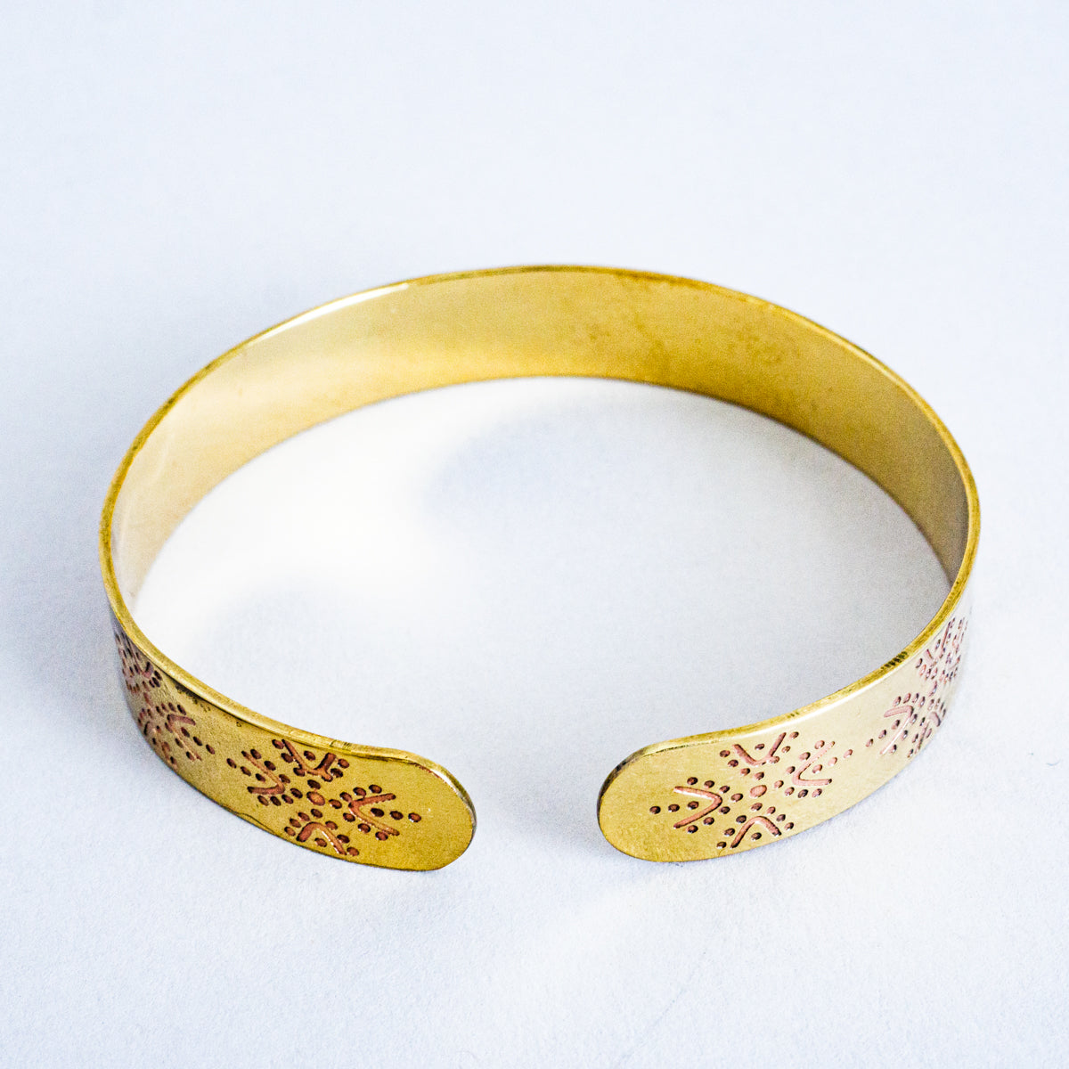 バティックブラスバングル