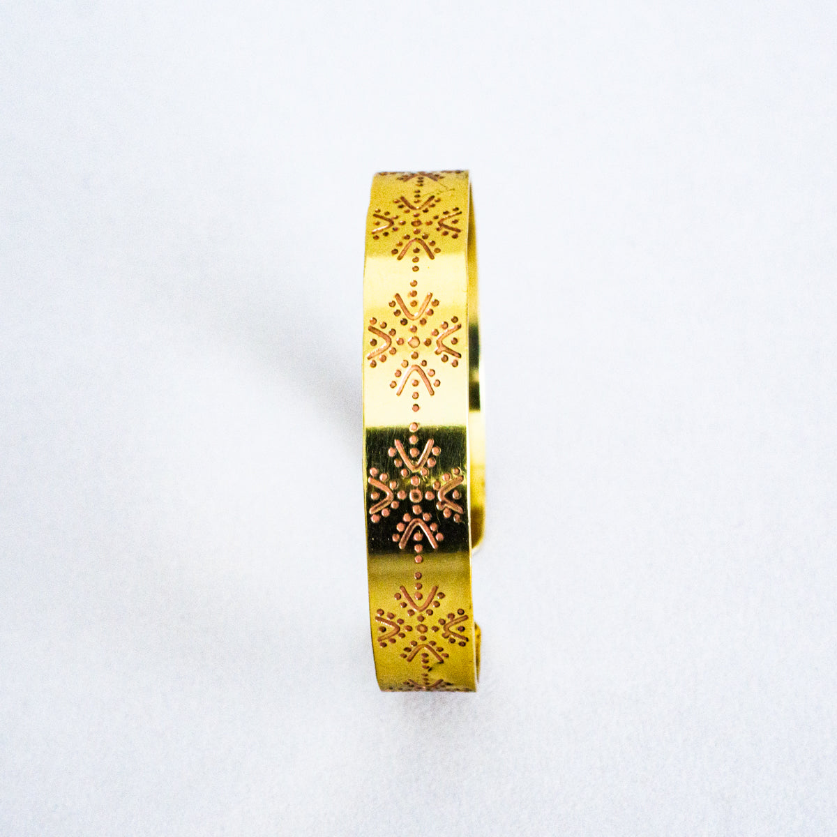 バティックブラスバングル