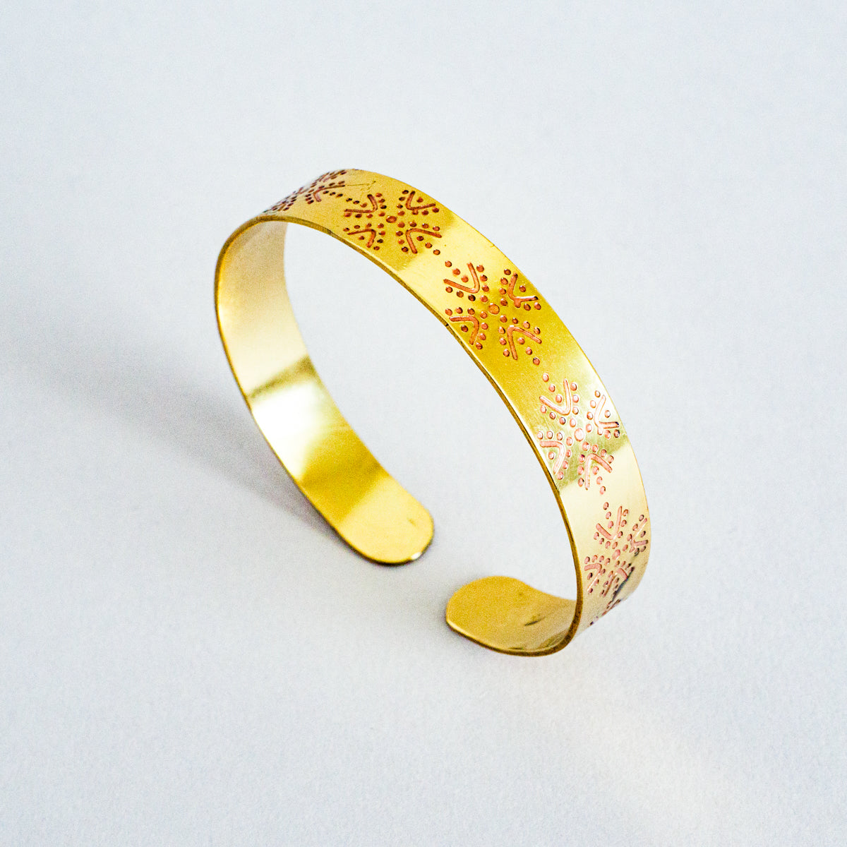 バティックブラスバングル