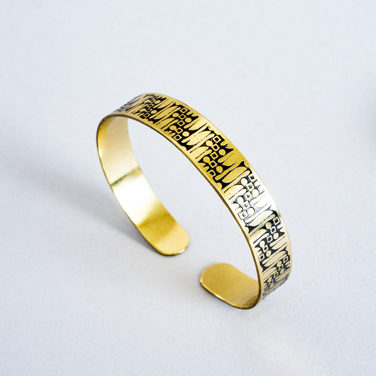 バティックブラスバングル