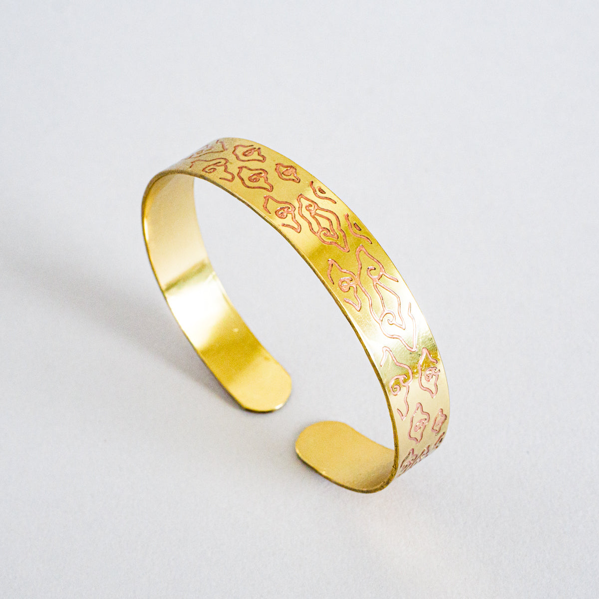 バティックブラスバングル