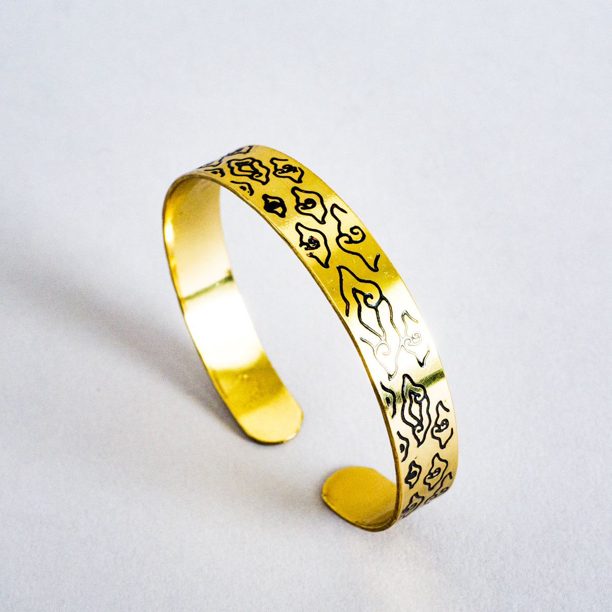 バティックブラスバングル