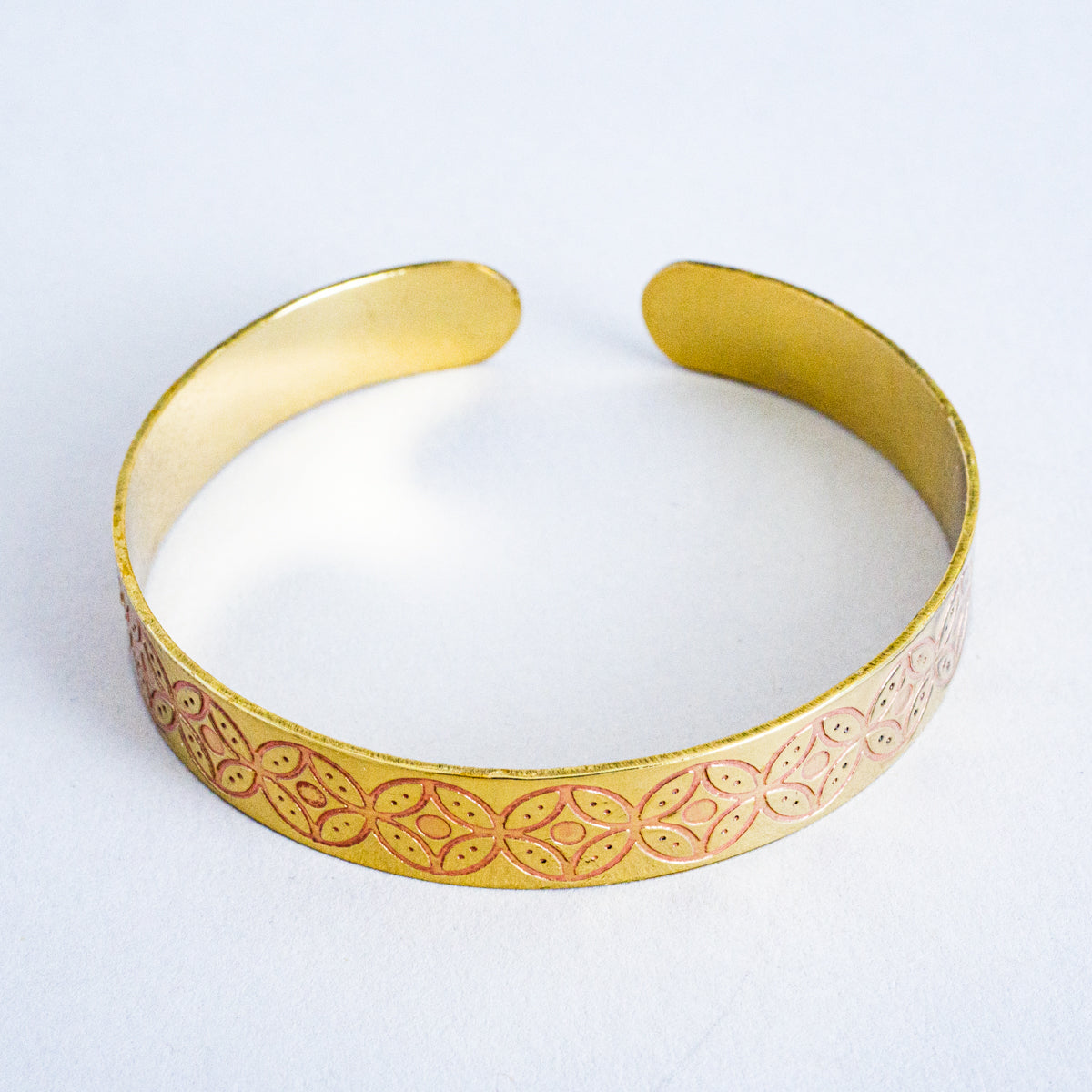 バティックブラスバングル