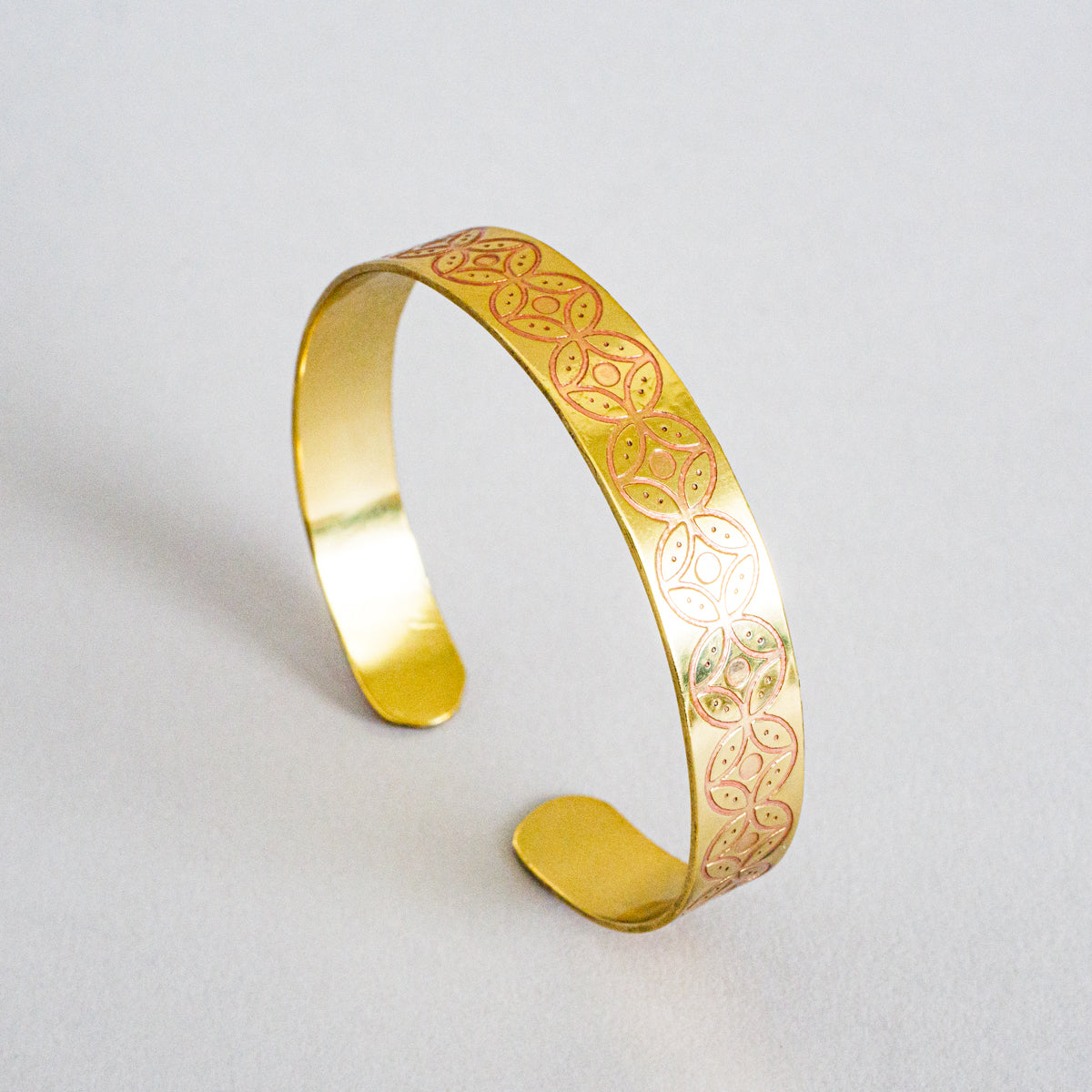 バティックブラスバングル