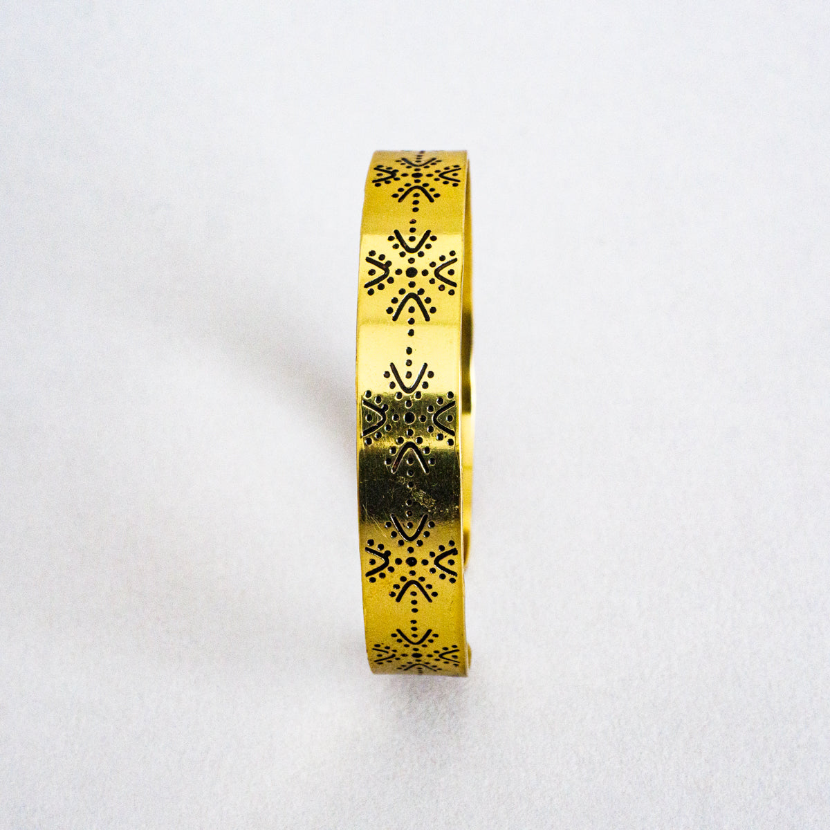 バティックブラスバングル