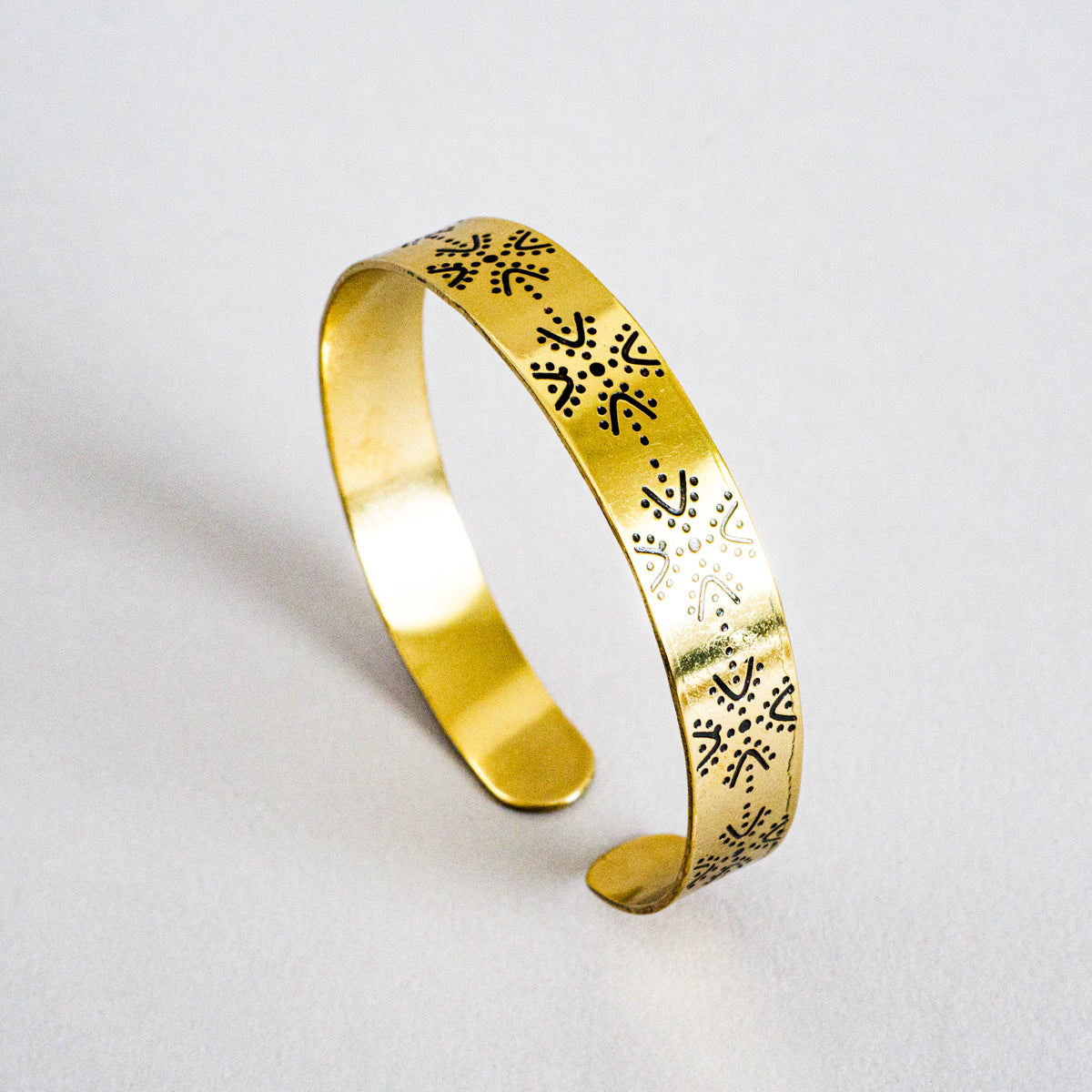 バティックブラスバングル