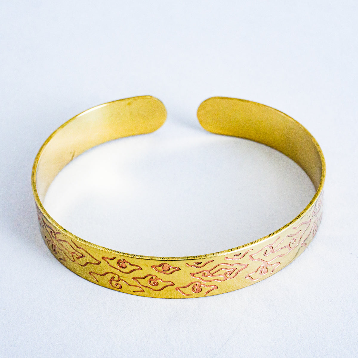 バティックブラスバングル