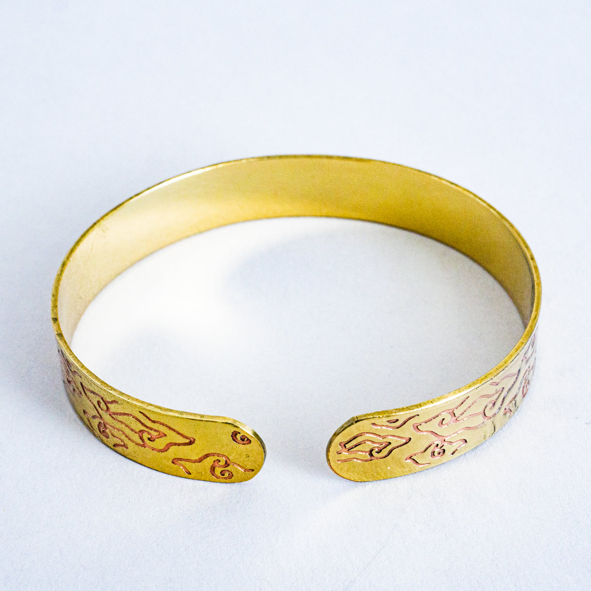 バティックブラスバングル