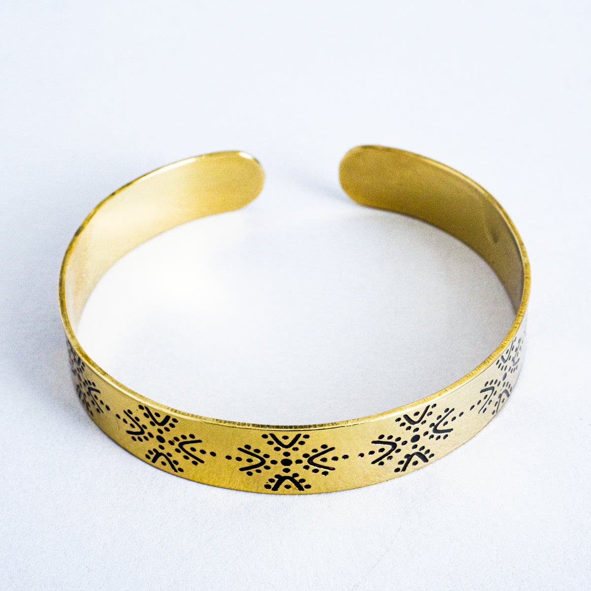 バティックブラスバングル