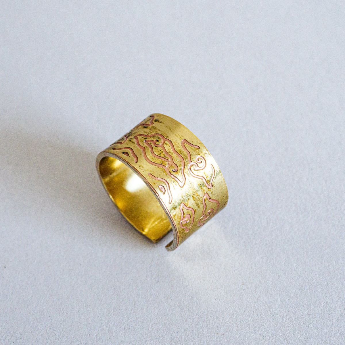 バティックブラスリング