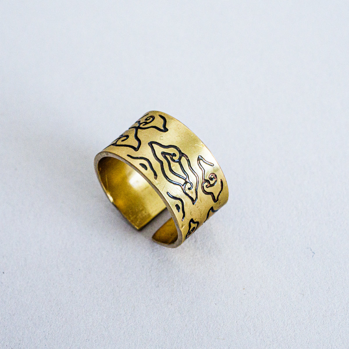 バティックブラスリング