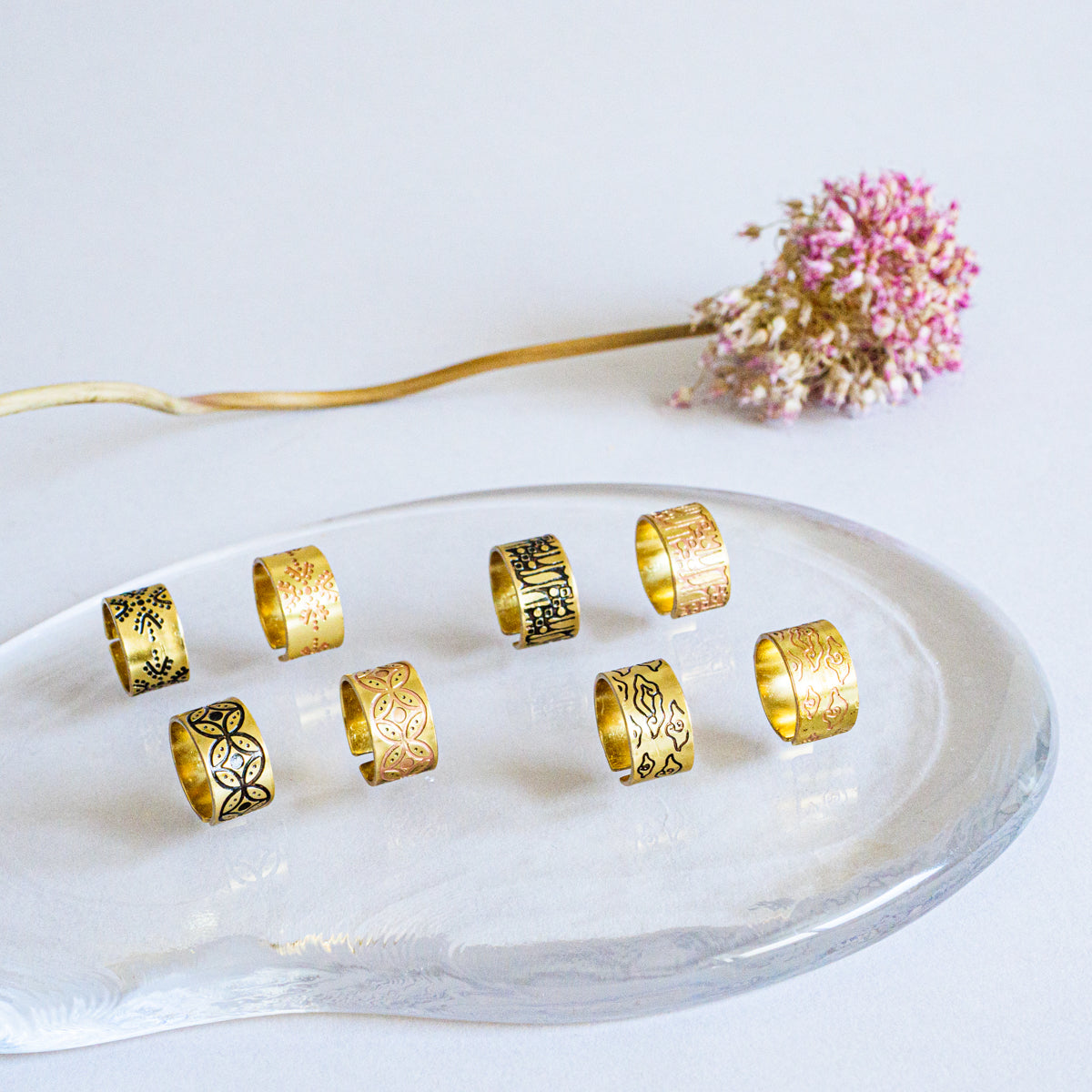 バティックブラスリング