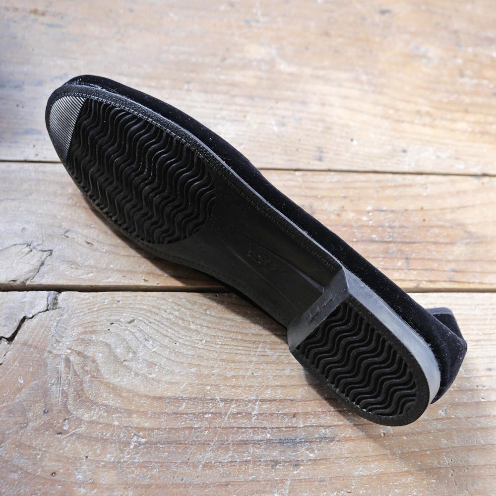 ヴェルベットビーズ靴