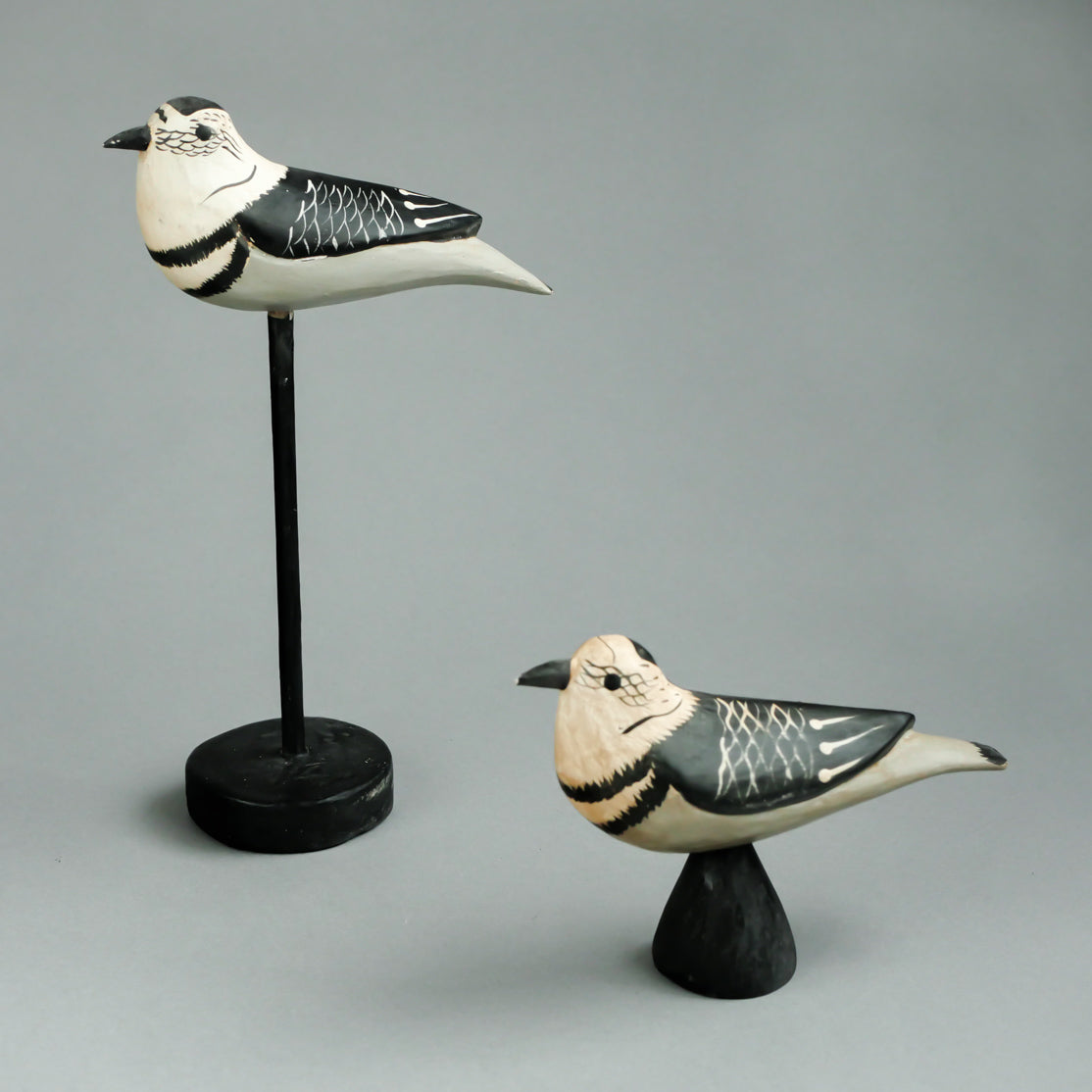 木彫りバードスタンド