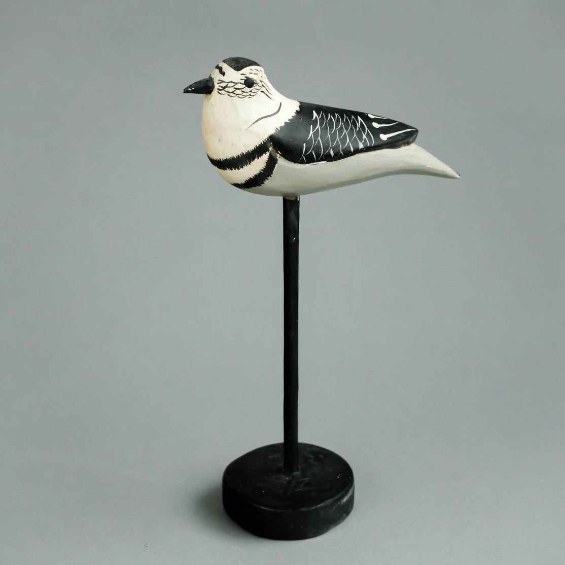 木彫りバードスタンド