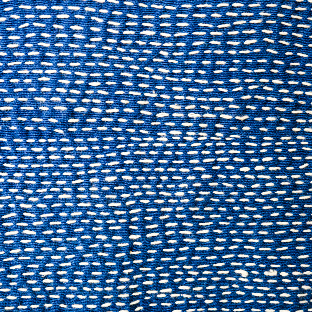 ライン刺し子ストール