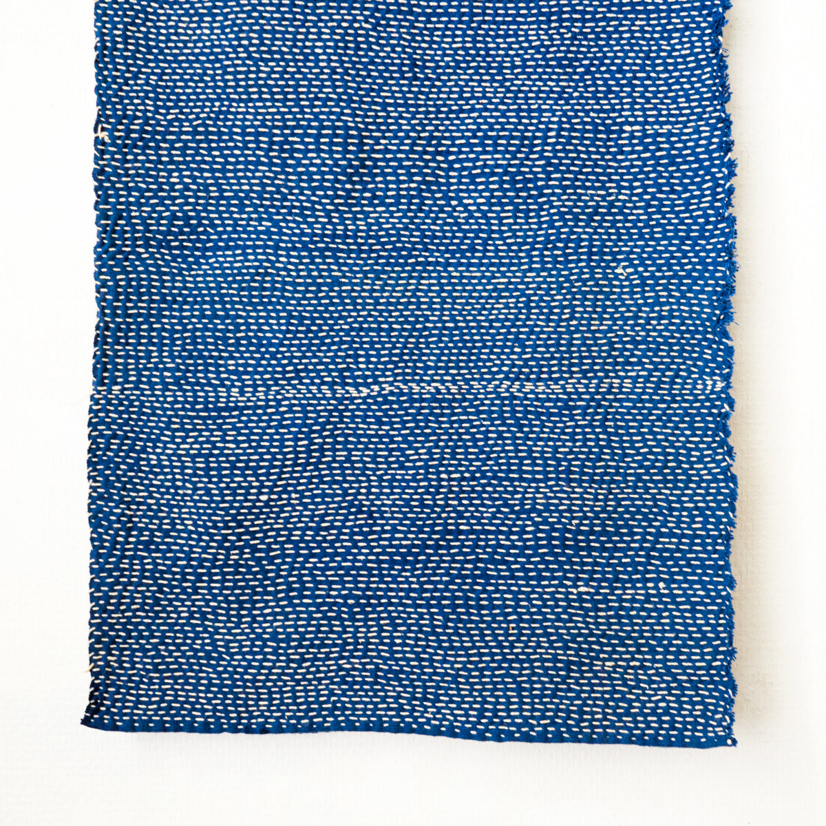 ライン刺し子ストール