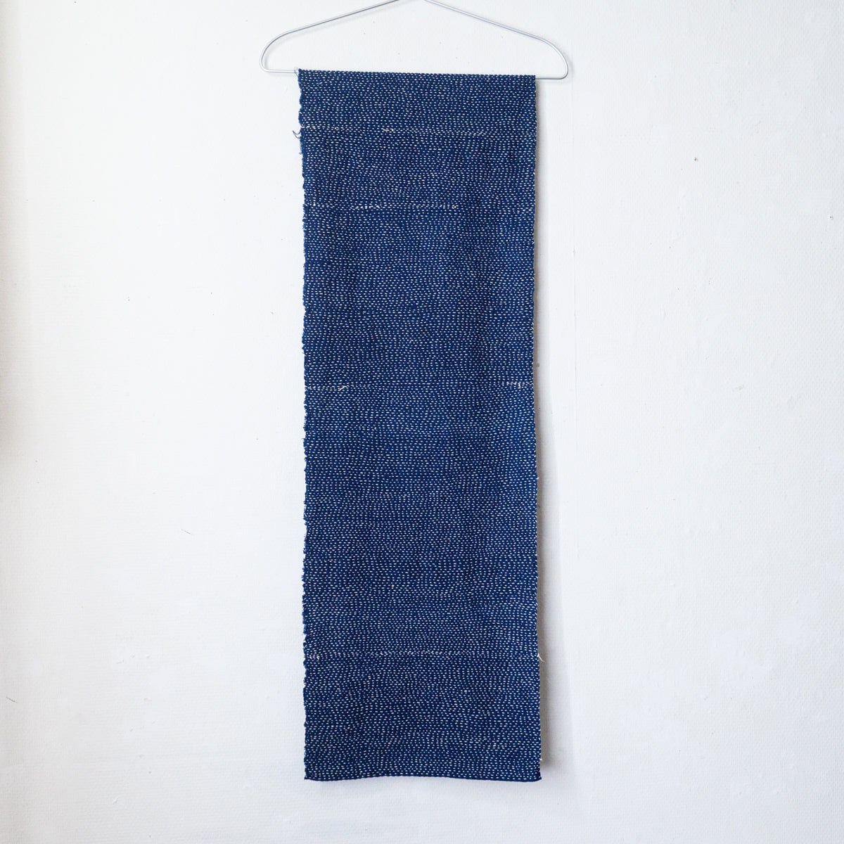 ライン刺し子ストール