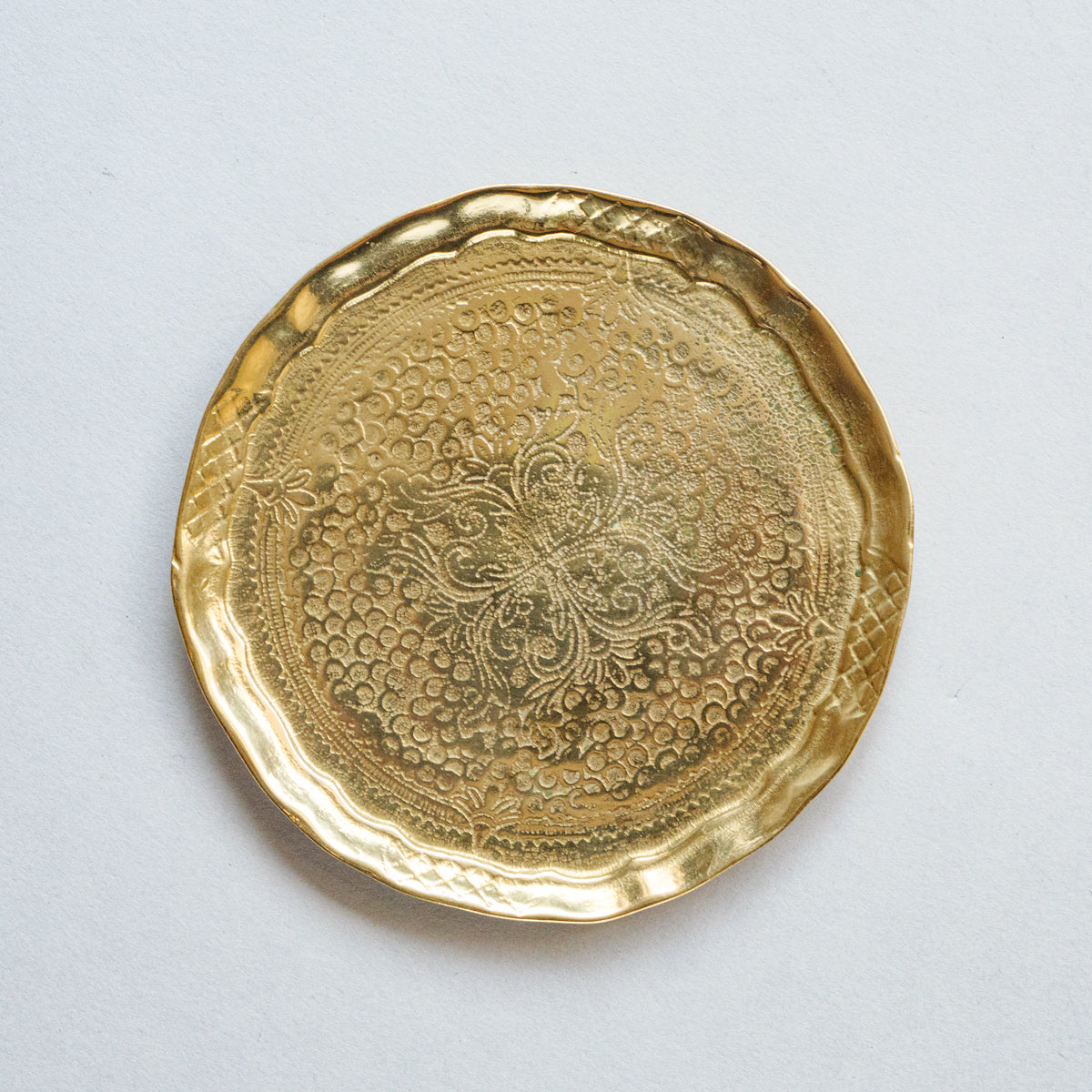 ブラスラウンドトレイ