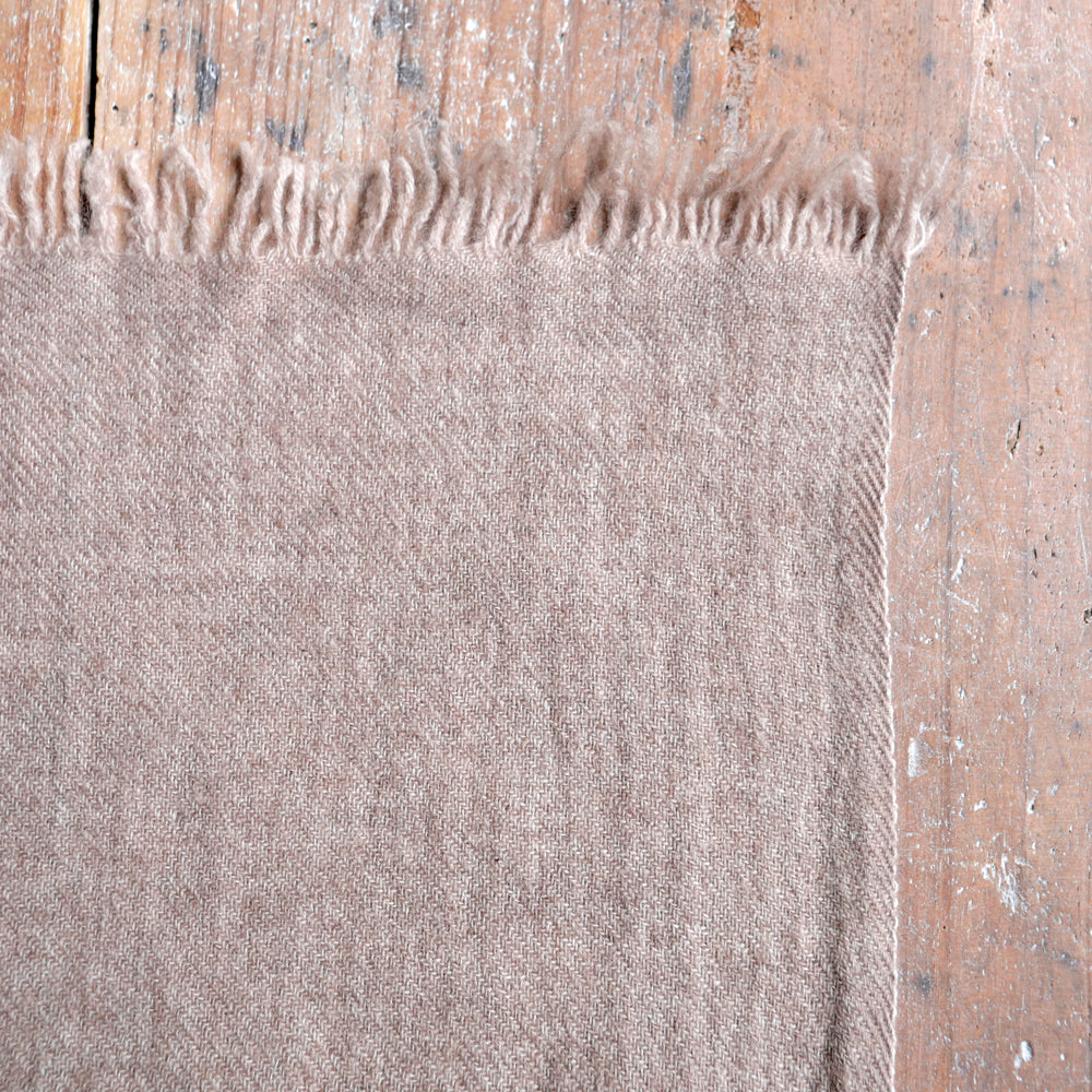 カシミヤ大判ストール(原毛色)