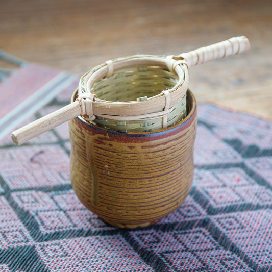 竹籐茶こし