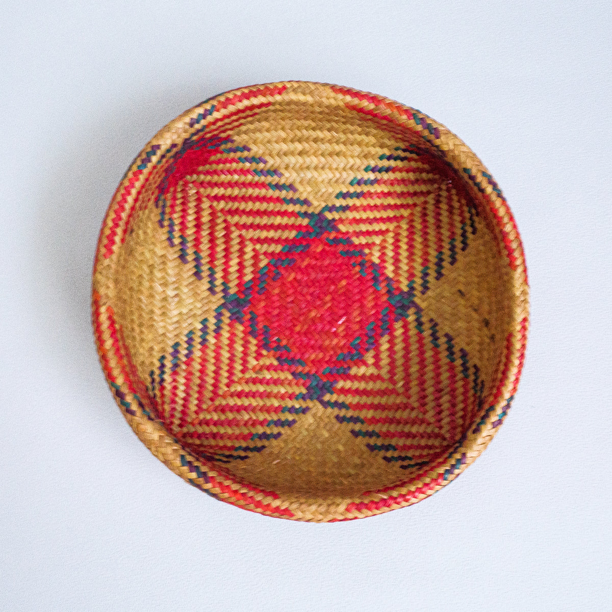 カラフルバンブーバスケット