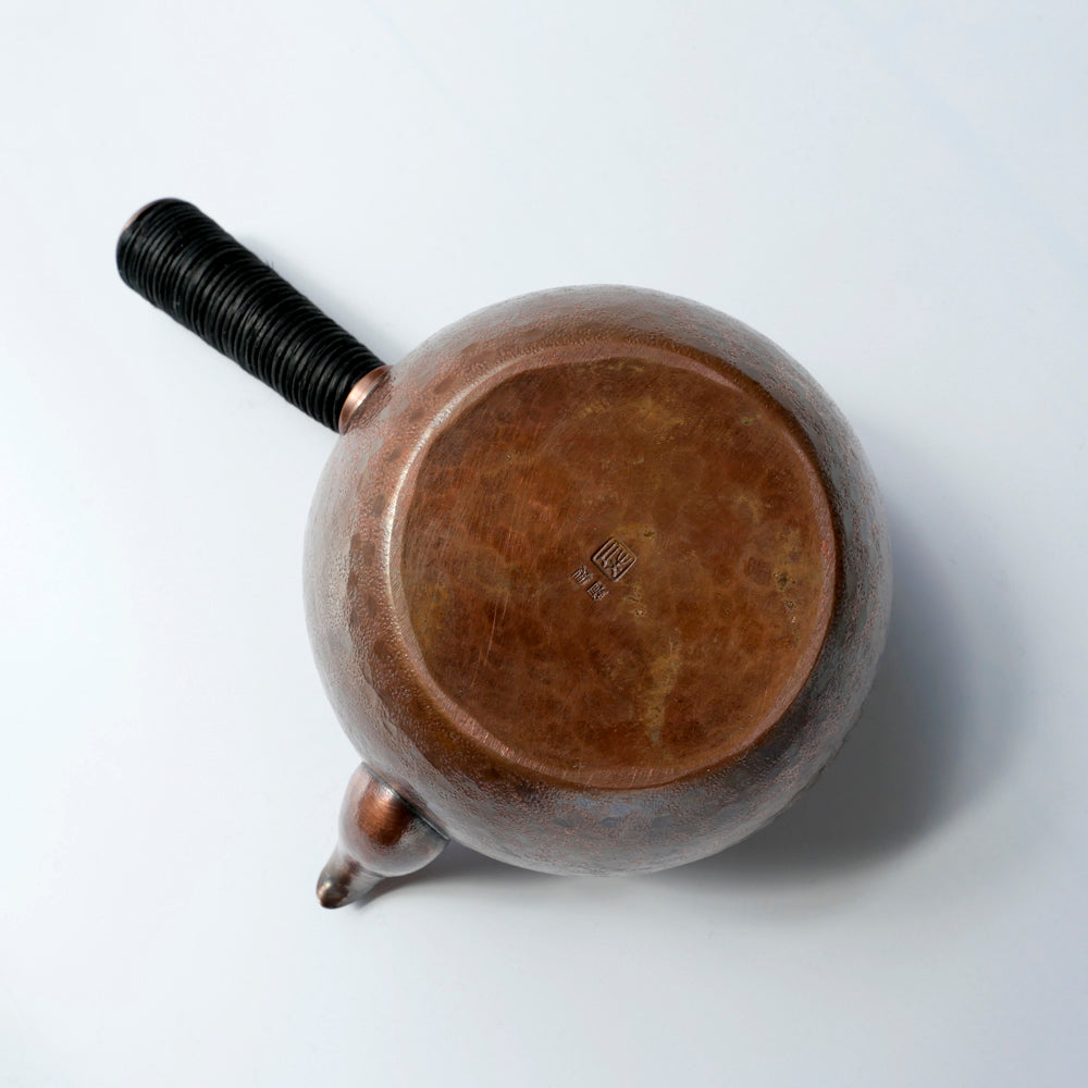 銅製急須丸形(中)かさね