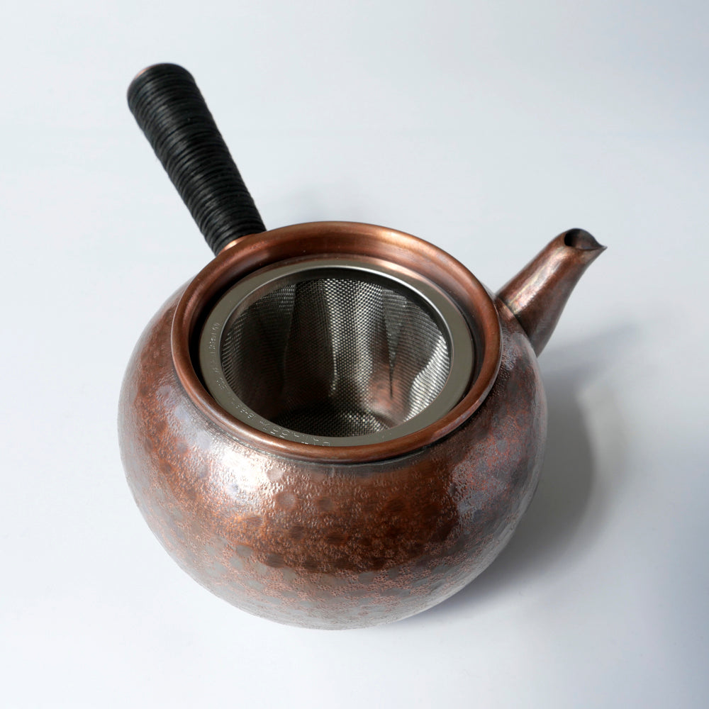 銅製急須丸形(中)かさね