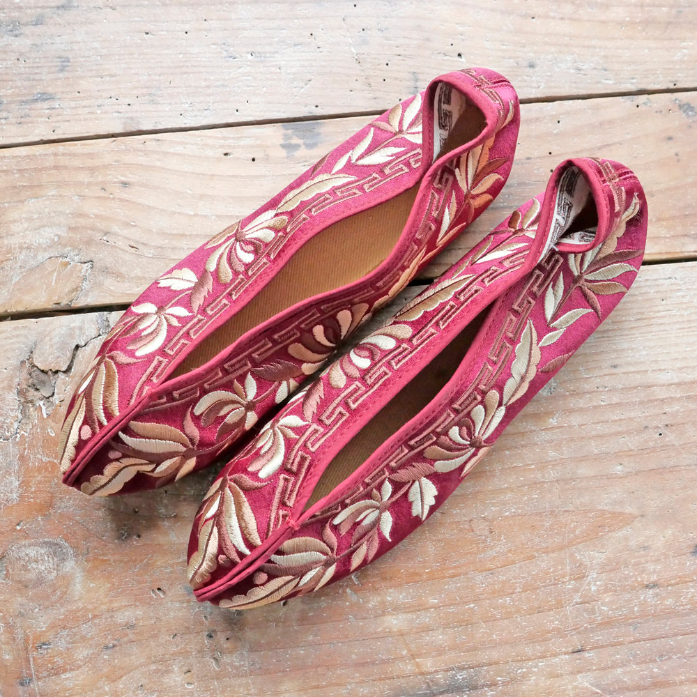 台湾刺繍靴(平劇シリーズ3)