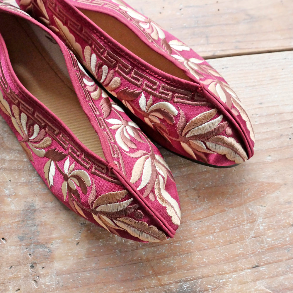 台湾刺繍靴(平劇シリーズ3)