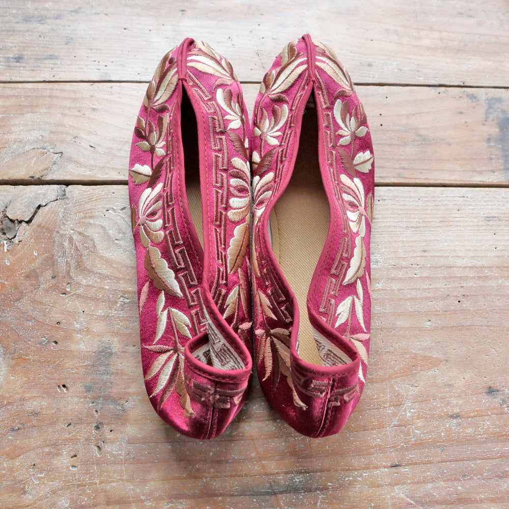 台湾刺繍靴(平劇シリーズ3)