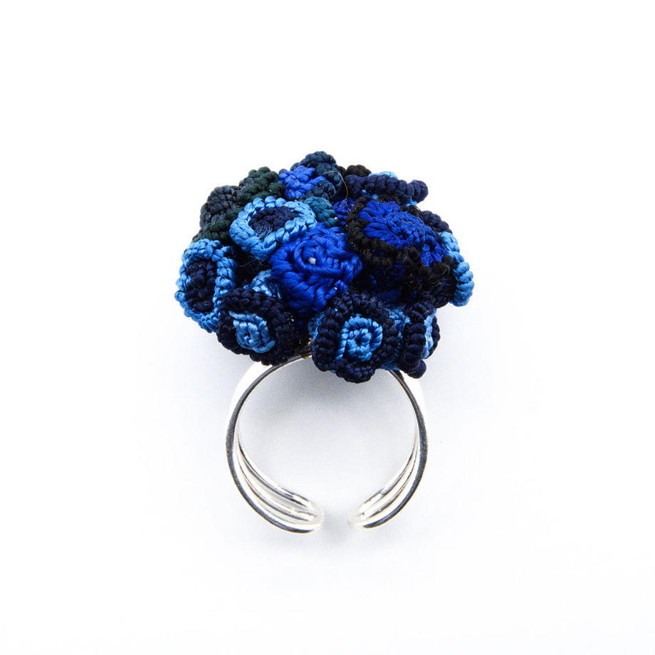 モロッコボタンリング