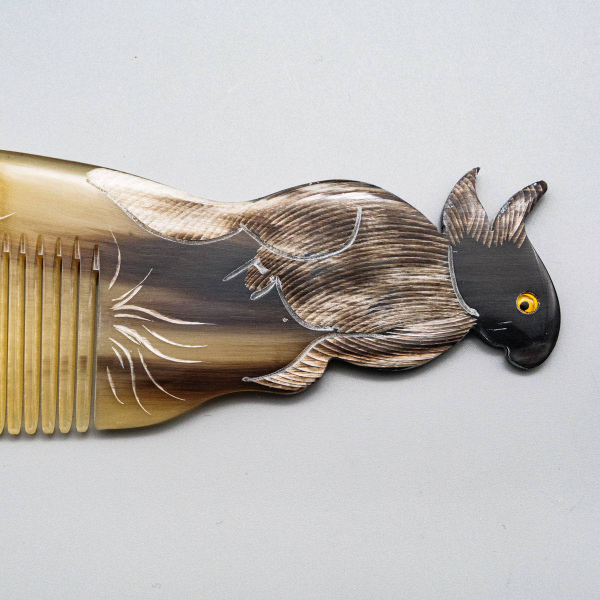 水牛角櫛(アニマルシリーズ)