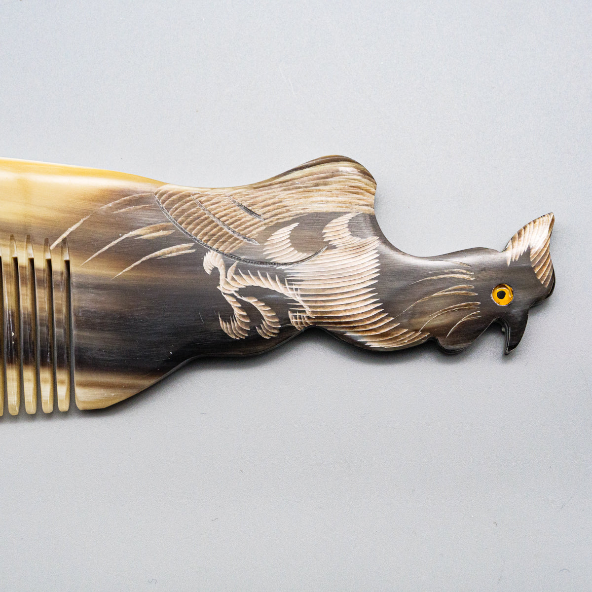 水牛角櫛(アニマルシリーズ)