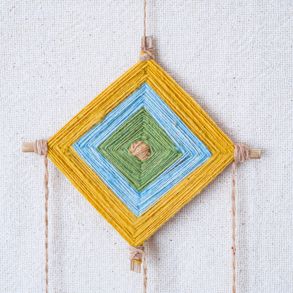 草木染ドリームキャッチャー