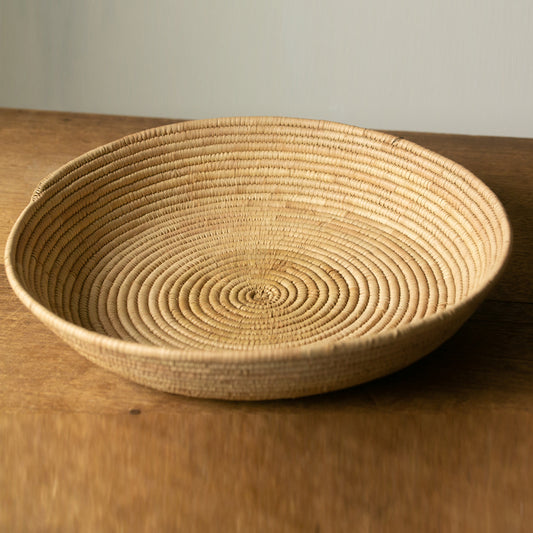 フラニ族平かご