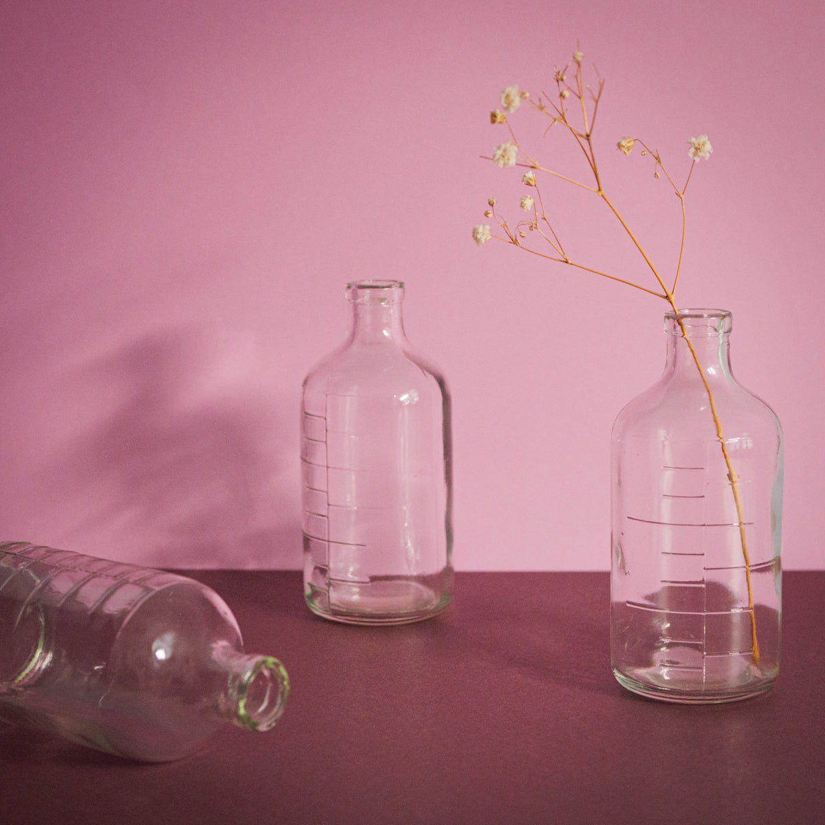 昭和目盛りガラスボトル